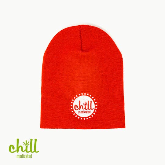 Chill Medicated - Original Beanie | FW '20 | Red - 1