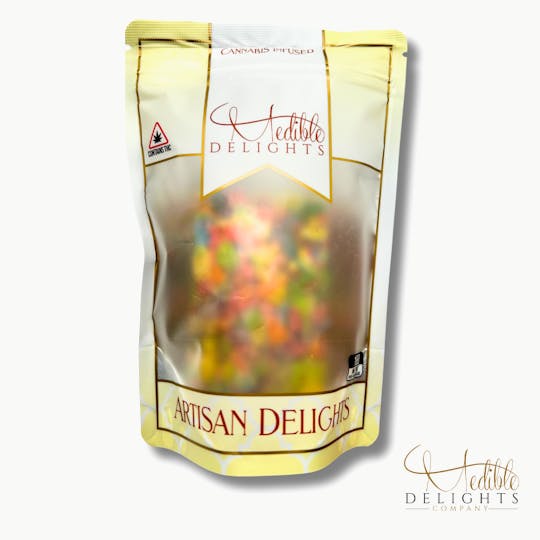 Medible Delights - Fruity Crispy Treat 100mg THC - 1