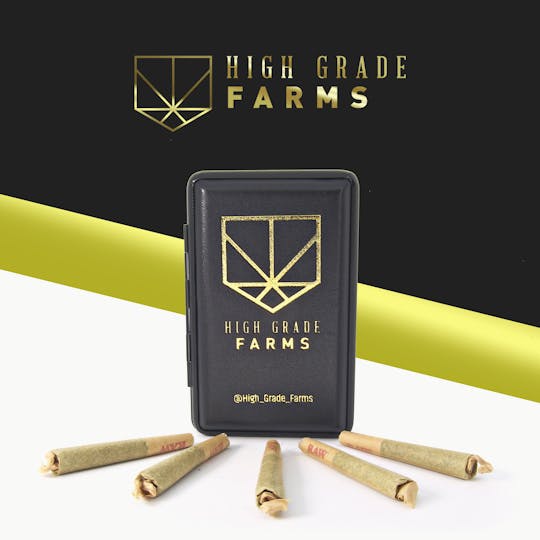 High Grade Farms - Han Solo Burger 5 Pack .7G Flower Premium Pre Roll - 1