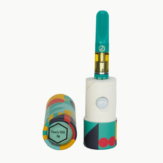 Sunday Extracts - 0.5g Cured Resin Cartridge Doc's OG - 1