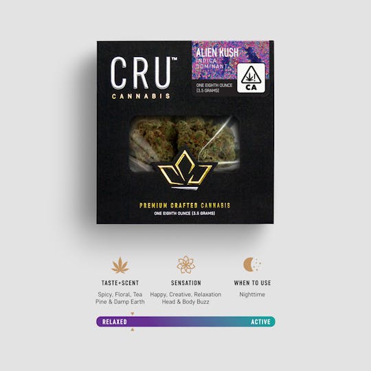CRU Cannabis - Alien Kush (3.5 Grams) - 1