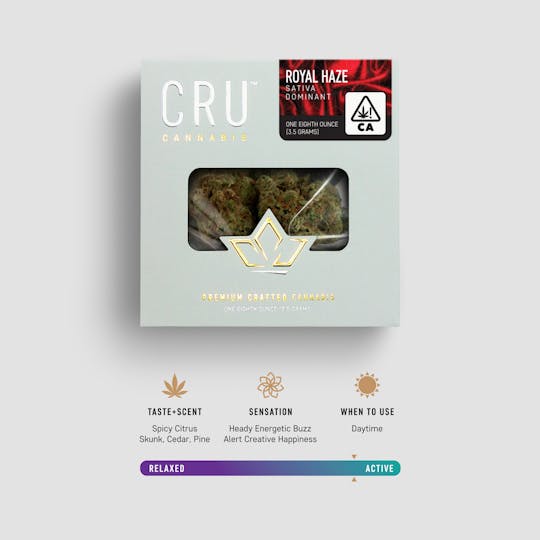 CRU Cannabis - Royal Haze (3.5 Grams) - 1