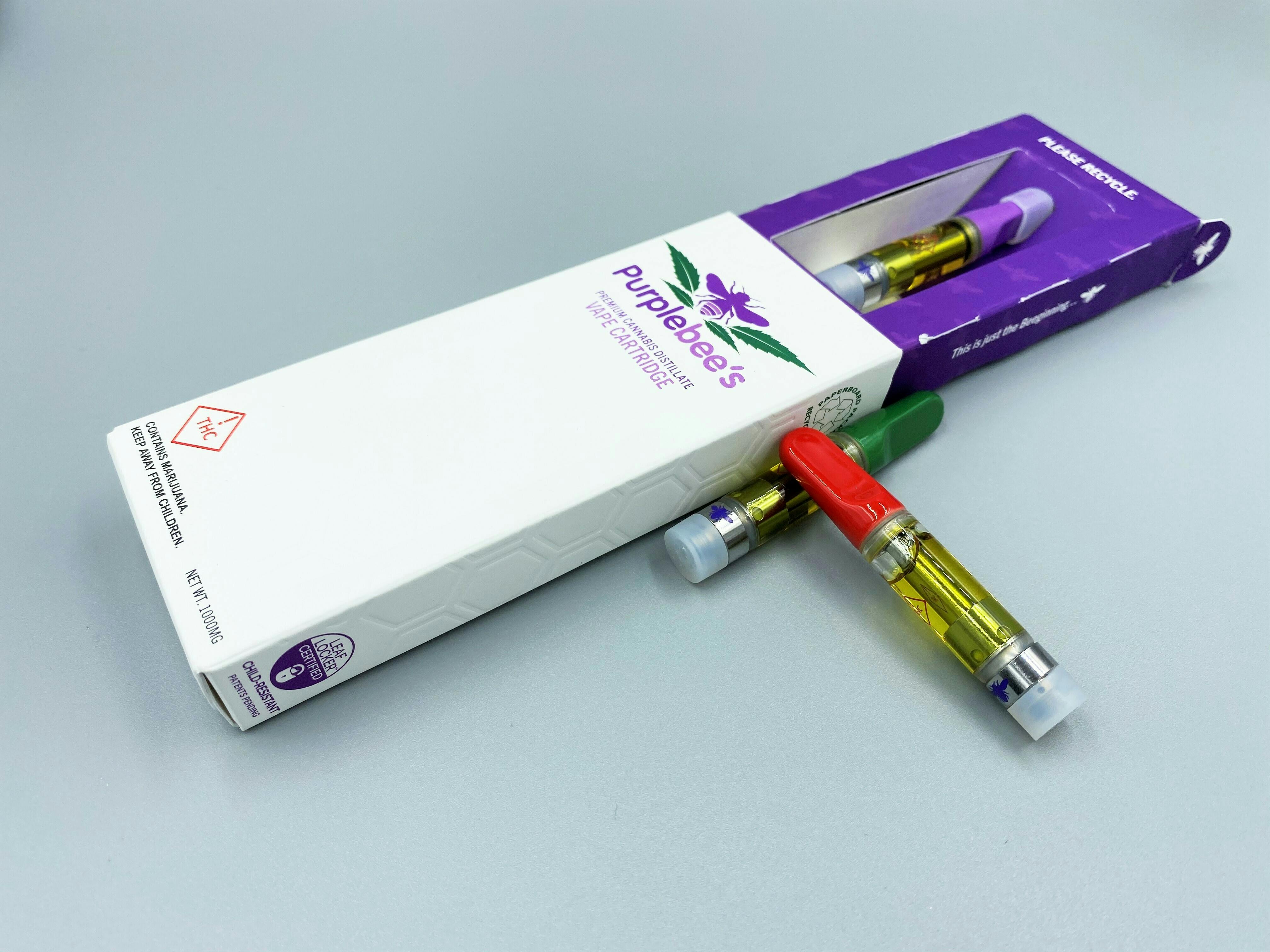 Purplebee's - Purplebee's Vape - 1000mg - Grape Ape (I) - 1