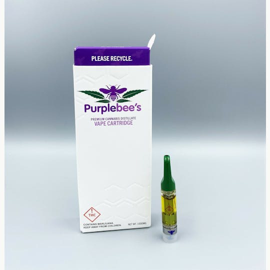 Purplebee's - Purplebee's Vape Cartridge - 1000mg - Fruit Punch (H) - 1