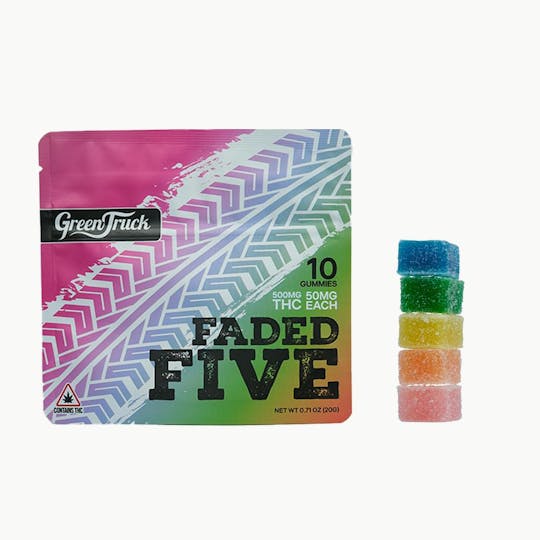 Green Truck - Faded Five Gummies - 1