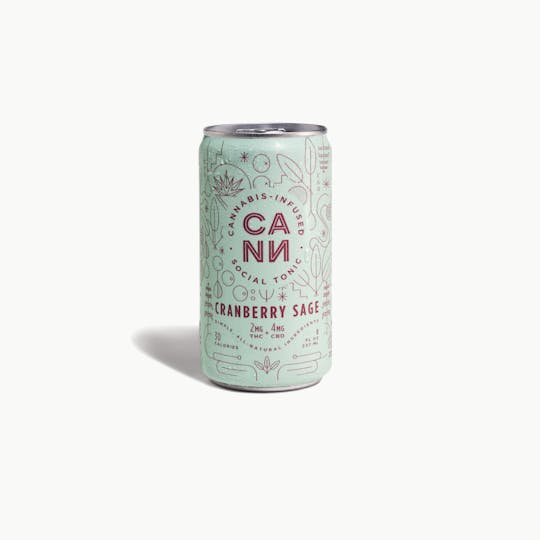 Cann - Cranberry Sage Social Tonic (6pk) - 1
