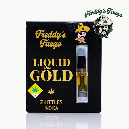 Freddy's Fuego Zkittles Liquid Gold Cartridge 1g