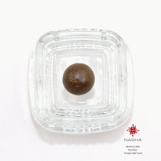 NASHA - Mother’s Milk Red Temple Ball Hash by Bandwagon Gardens - 1