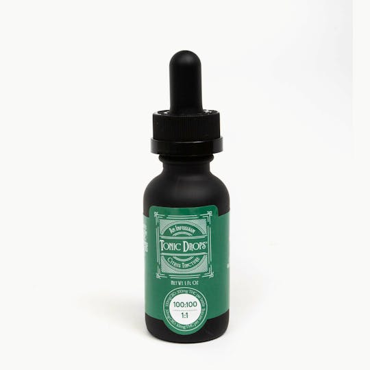 Tonic Drops - Tonic Drops 100mg CBD : 100mg THC - 1