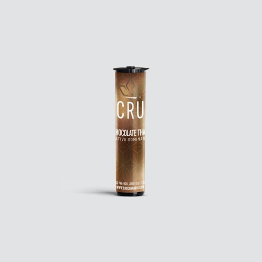 CRU Cannabis - Chocolate Thai (0.5G Pre-Roll) - 1