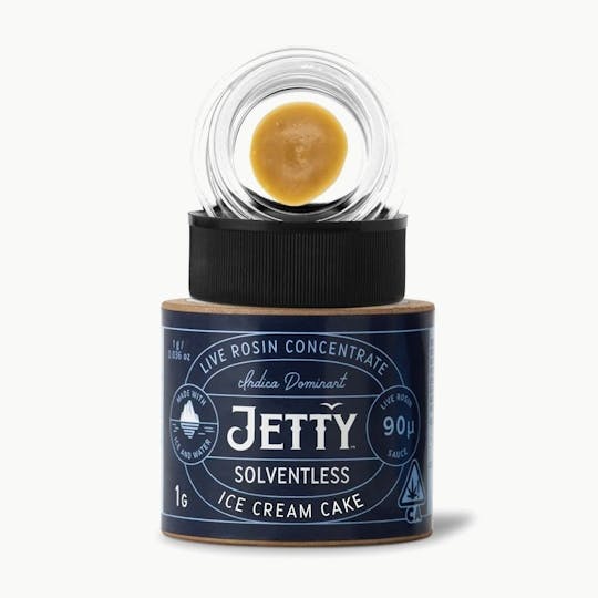 Jetty Extracts - Ice Cream Cake Live Rosin Concentrate 1g - 1