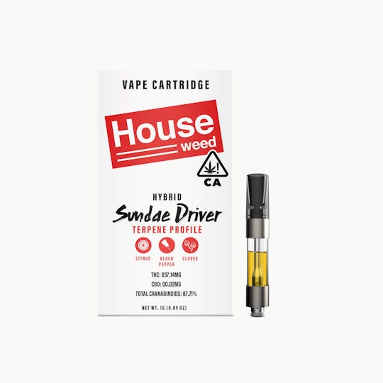 House Weed - House Weed | Sundae Driver | Vape 1g - 1