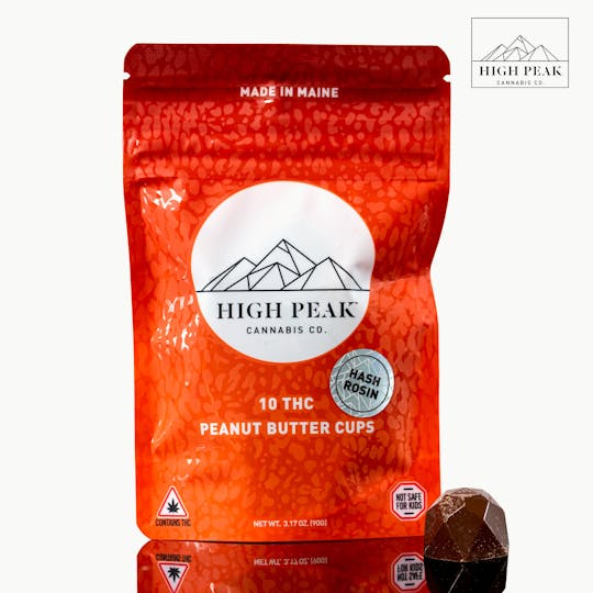 High Peak Cannabis Co. - High Peak Cannabis Co. | Hash Rosin Peanut Butter Cups (10 x 10mg) - 1