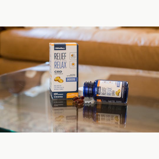 CBDistillery - Full Spectrum CBD Softgels - 60-Count - 1