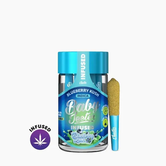 Jeeter - Jeeter | Blueberry Kush | Baby Infused Minis | 0.5g each | 5pk - 1
