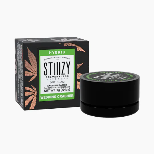 STIIIZY - - WEDDING CRASHER - Live Rosin Badder - 1