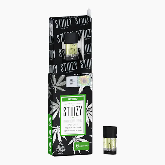 STIIIZY - Vape Cartridge - CHERRY MINTS .5G CDT Pod - STIIIZY - 1