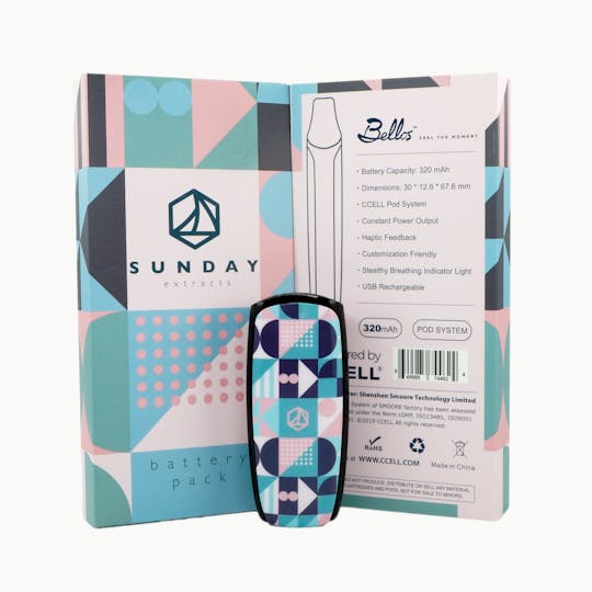 Sunday Extracts - Bellos Battery Pack - Blue & Pink - 1
