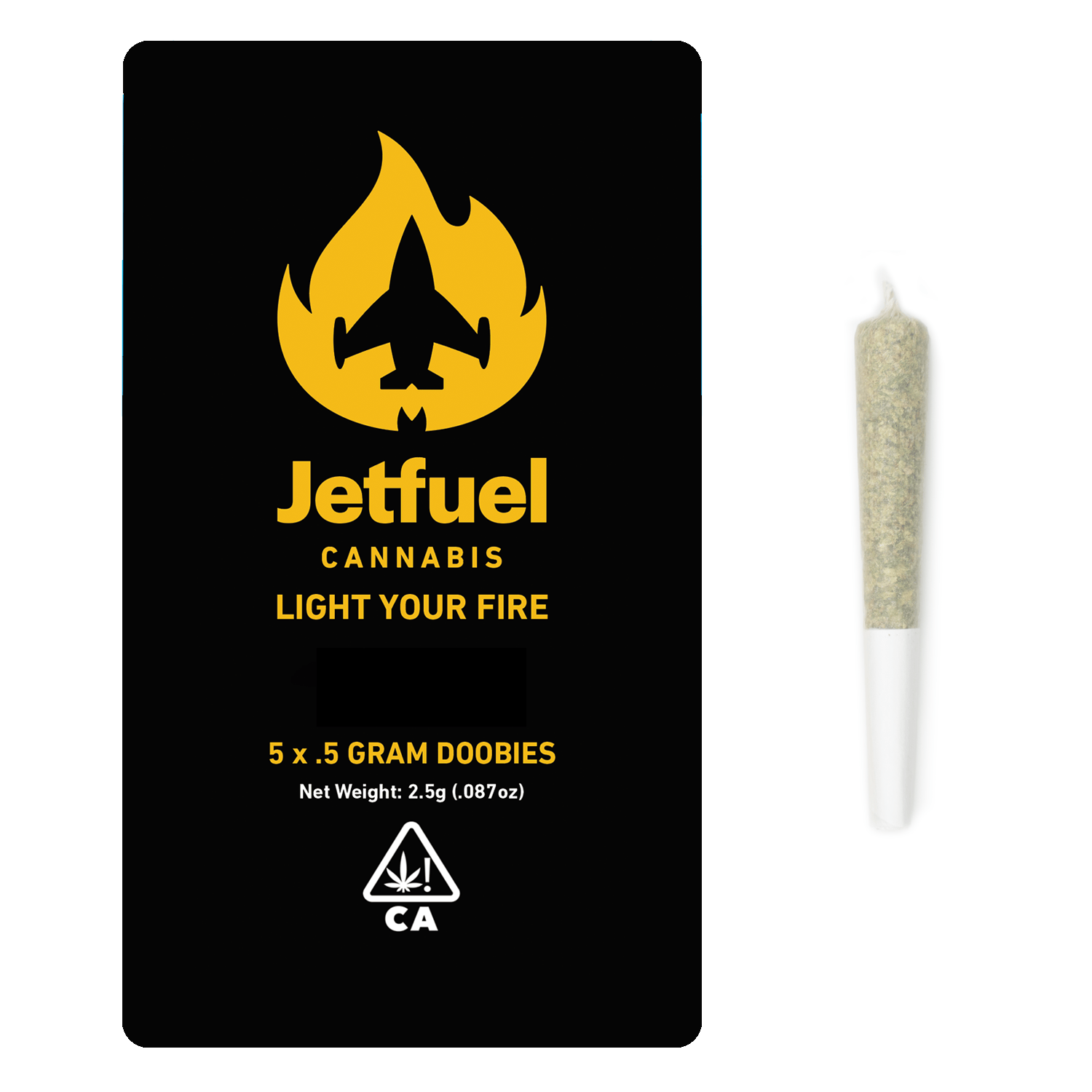 Jetfuel Cannabis - Master Kush - 5 x .5 Gram Multi-Pack - 1