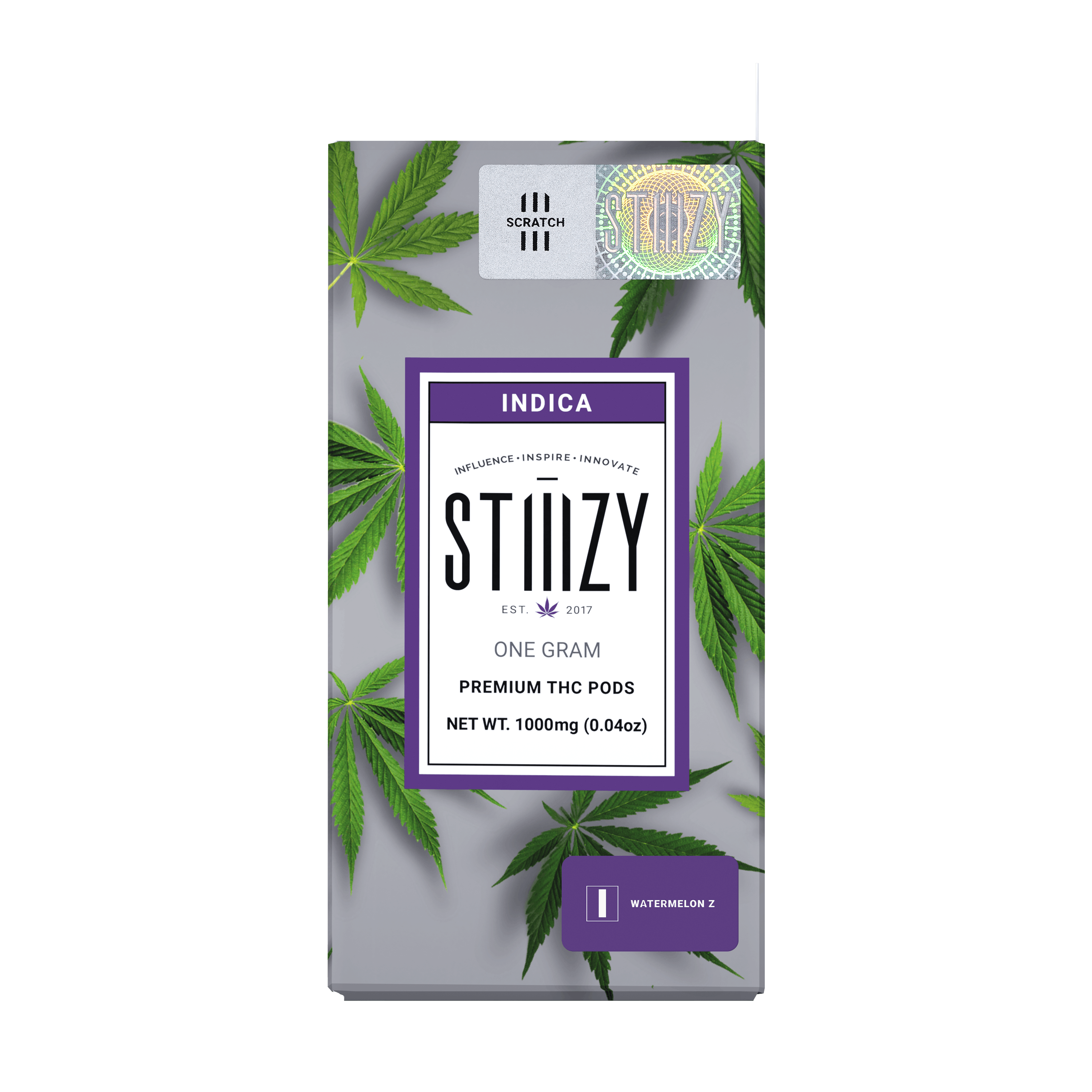 STIIIZY - Vape Cartridge - WATERMELON Z 1G Original THC Pod - STIIIZY - 1