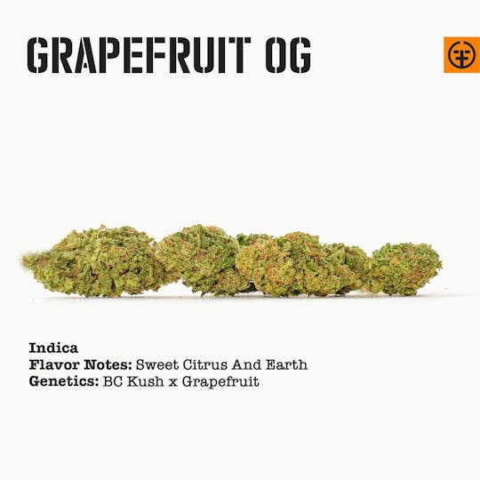 Farmer and the Felon - Grapefruit OG - Eighths (3.5g) - 1