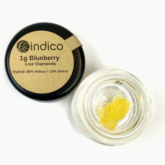 Indico - 1g Blueberry Live Diamonds - 1