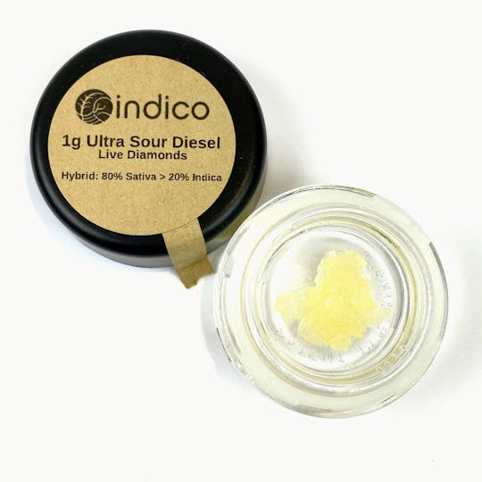 Indico - 1g Ultra Sour Diesel Live Diamonds - 1