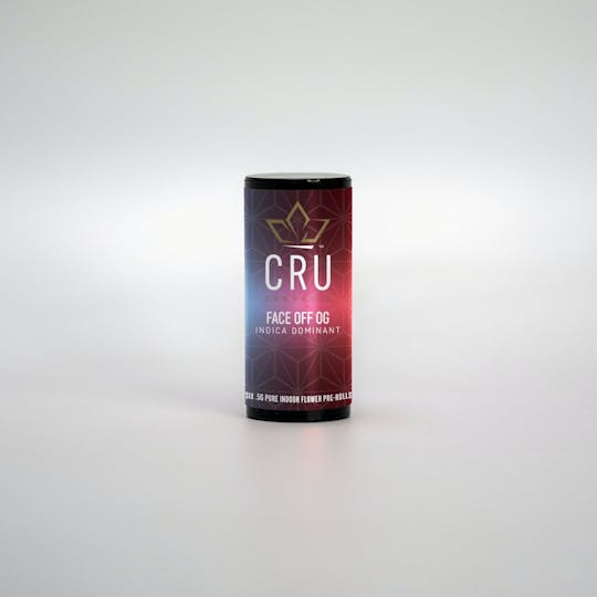 CRU Cannabis - Face Off OG (0.5G Pre-Roll 6 pack) - 1