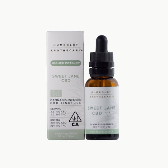 Humboldt Apothecary - Sweet Jane 1:1 ONE OUNCE BOTTLE 500mg - 1