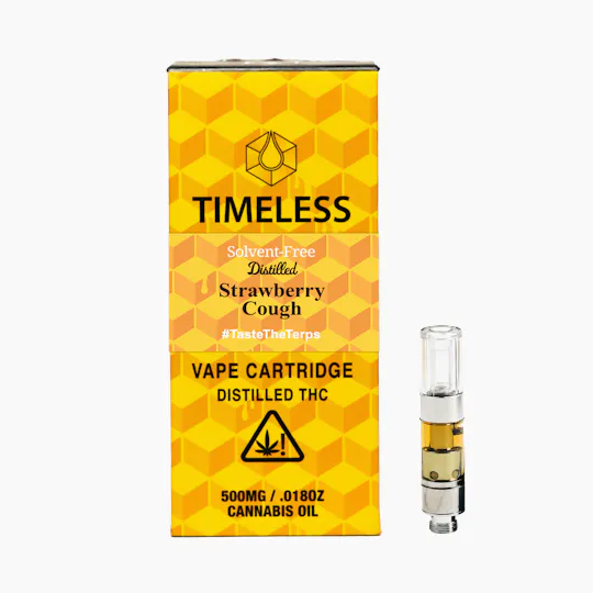 Timeless Vapes - Strawberry Cough | ENERGY Cartridge | 0.5g - 1