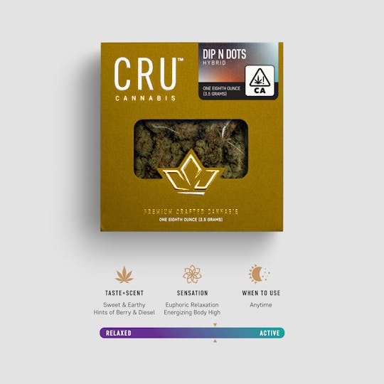 CRU Cannabis - Dip N Dots (3.5 Grams) - 1