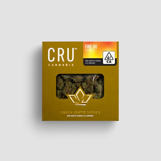 CRU Cannabis - Fire OG (3.5 Grams) - 1