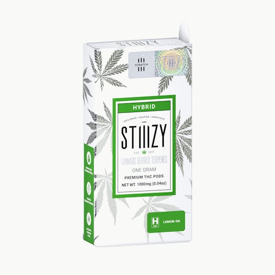 STIIIZY - Vape Cartridge - LEMON OG 1G CDT Pod - STIIIZY - 1
