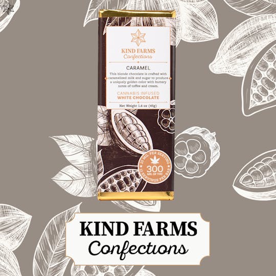 Kind Farms Reserve - Caramel Bar 300mg THC - Kind Farms Confections - 1