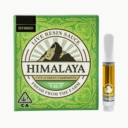 HIMALAYA - Black Lime (Live Sauce) Cartridge - 1G - 1
