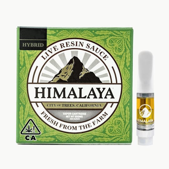 HIMALAYA - Black Lime (Live Sauce) Cartridge - 0.5G - 1