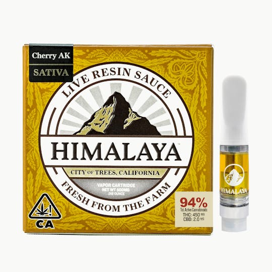 HIMALAYA - Cherry AK (Live Sauce) Cartridge - 0.5G - 1