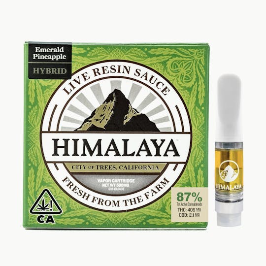 HIMALAYA - Emerald Pineapple (Live Sauce) Cartridge - 0.5G - 1