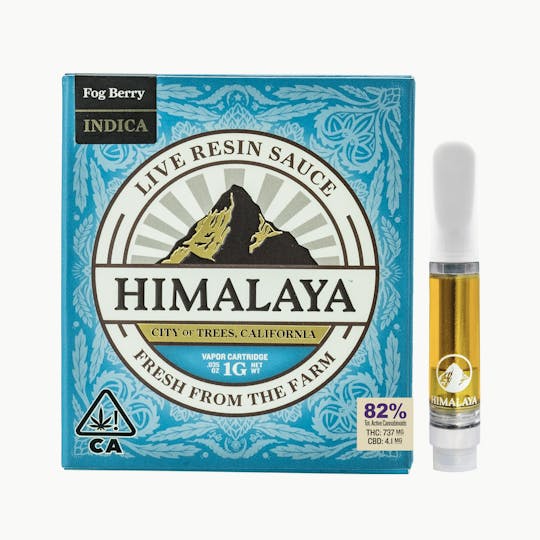 HIMALAYA - Fog Berry (Live Sauce) Cartridge - 1G - 1