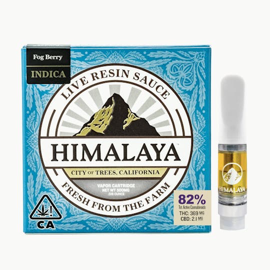 HIMALAYA - Fog Berry (Live Sauce) Cartridge - 0.5G - 1