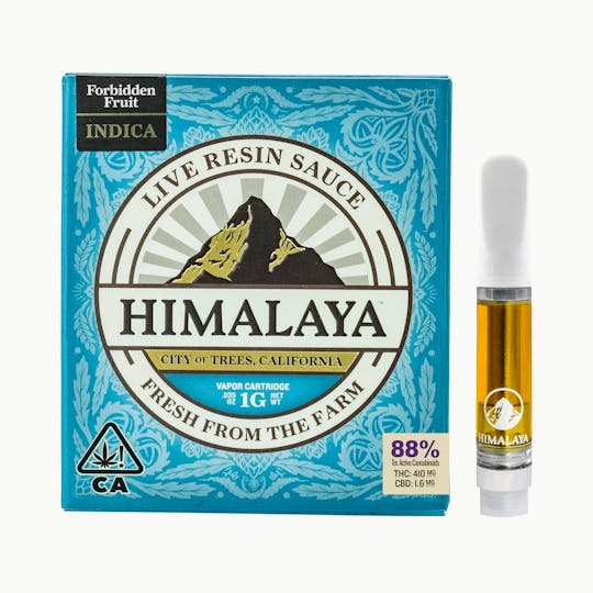 HIMALAYA - Forbidden Fruit (Live Sauce) Cartridge - 1G - 1