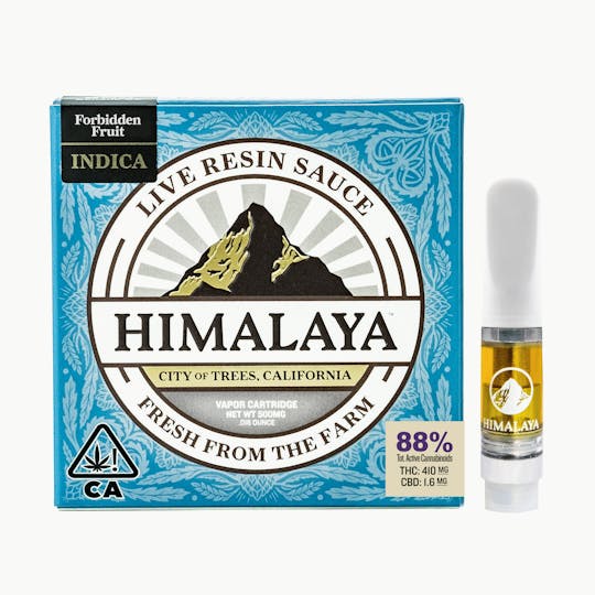 HIMALAYA - Forbidden Fruit (Live Sauce) Cartridge - 0.5G - 1