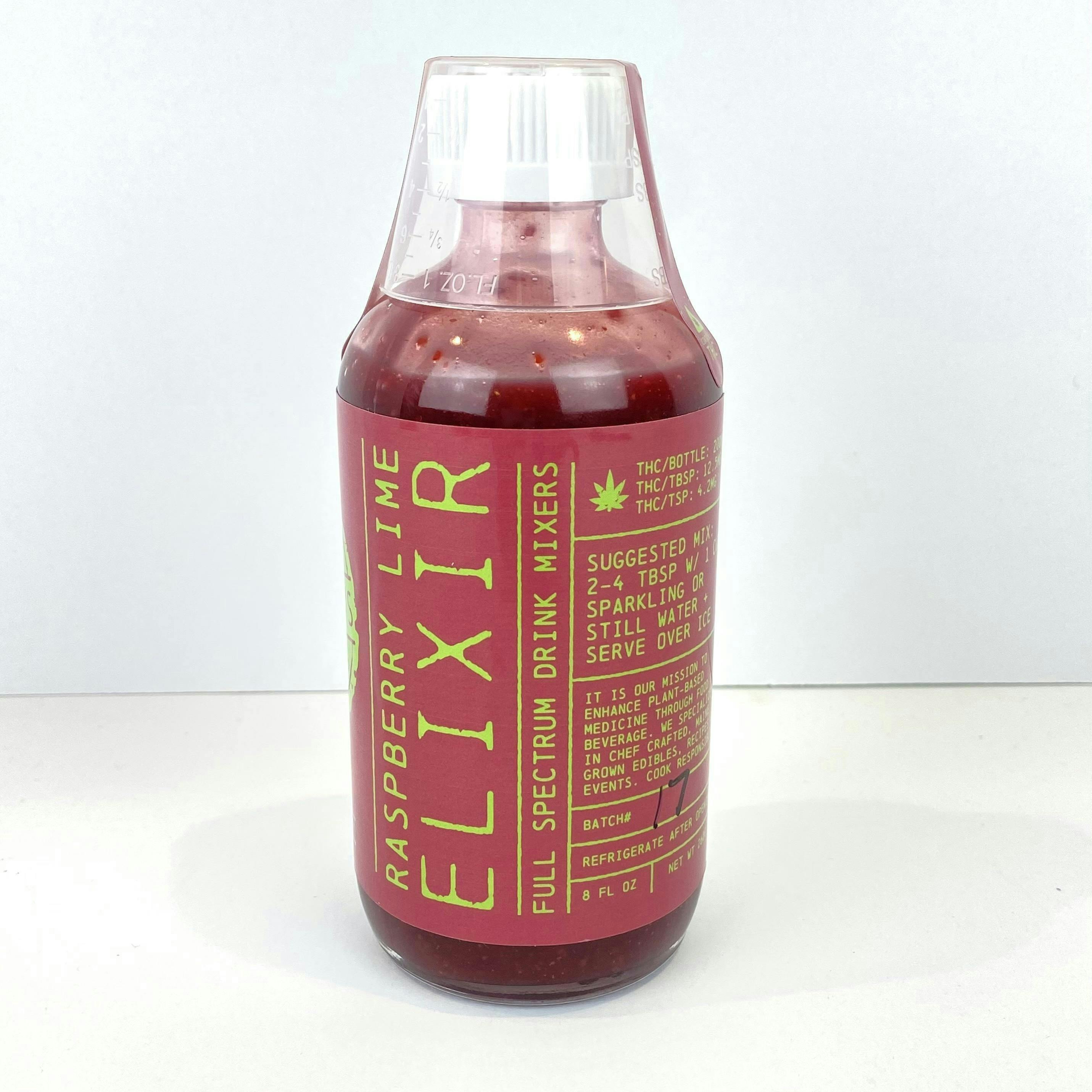 Indico - 200mg Raspberry + Lime Elixir - 1