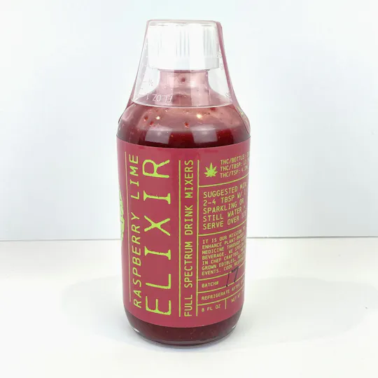 Indico - 200mg Raspberry + Lime Elixir - 1
