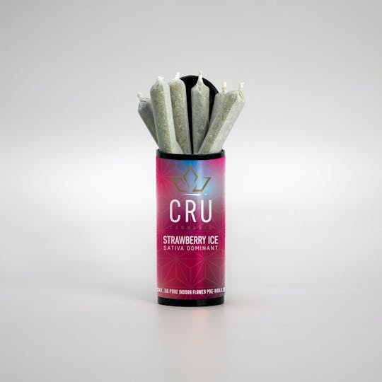 CRU Cannabis - Strawberry Ice (0.5G Pre-Roll 6 pack) - 1