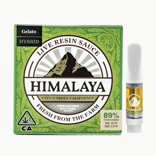HIMALAYA - Gelato (Live Sauce) Cartridge - 0.5G - 1