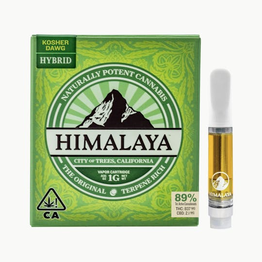 HIMALAYA - Kosher Dawg Cartridge - 1G - 1