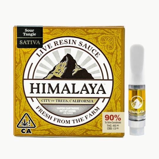 HIMALAYA - Sour Tangie (Live Sauce) Cartridge - 0.5G - 1