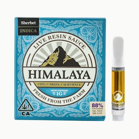 HIMALAYA - Sunset Sherbet (Live Sauce) Cartridge - 1G - 1
