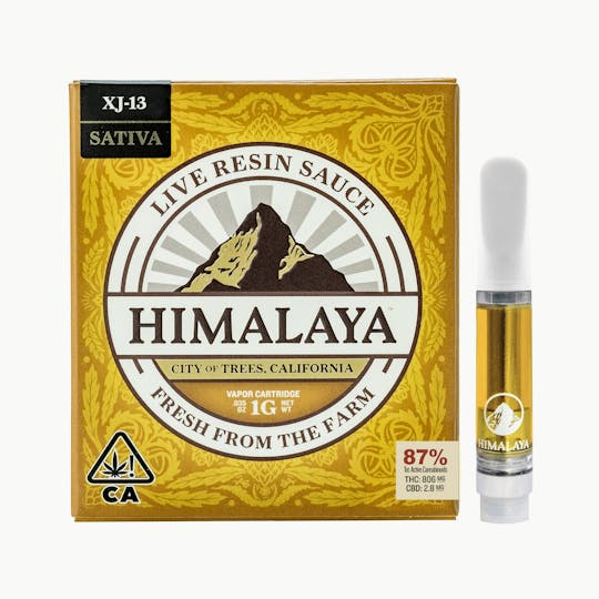 HIMALAYA - XJ-13 (Live Sauce) Cartridge - 1G - 1